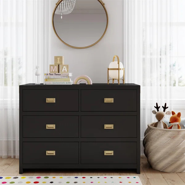Delafuente 6 Drawer Double Dresser | Wayfair North America