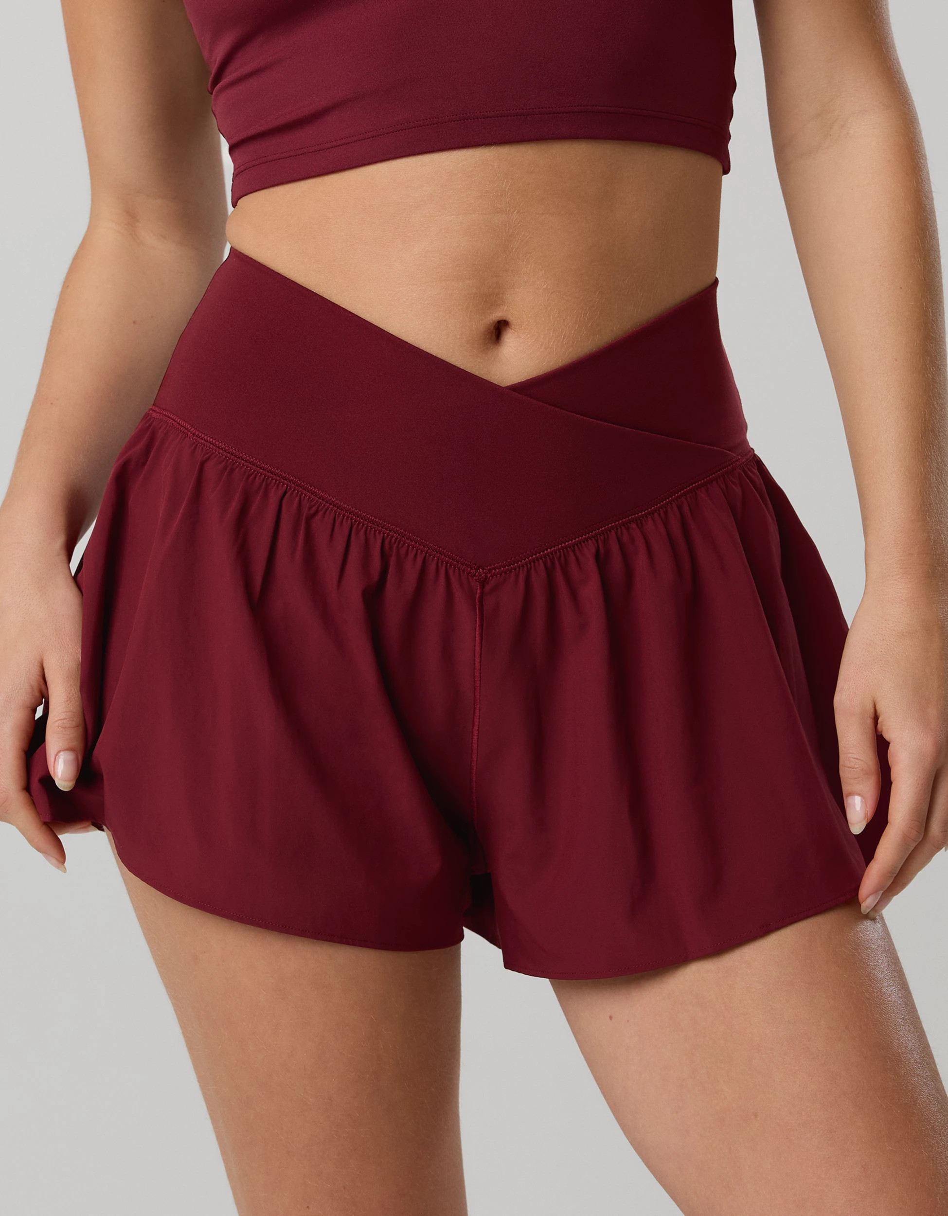OFFLINE By Aerie Real Me Crossover Flowy Short | Aerie