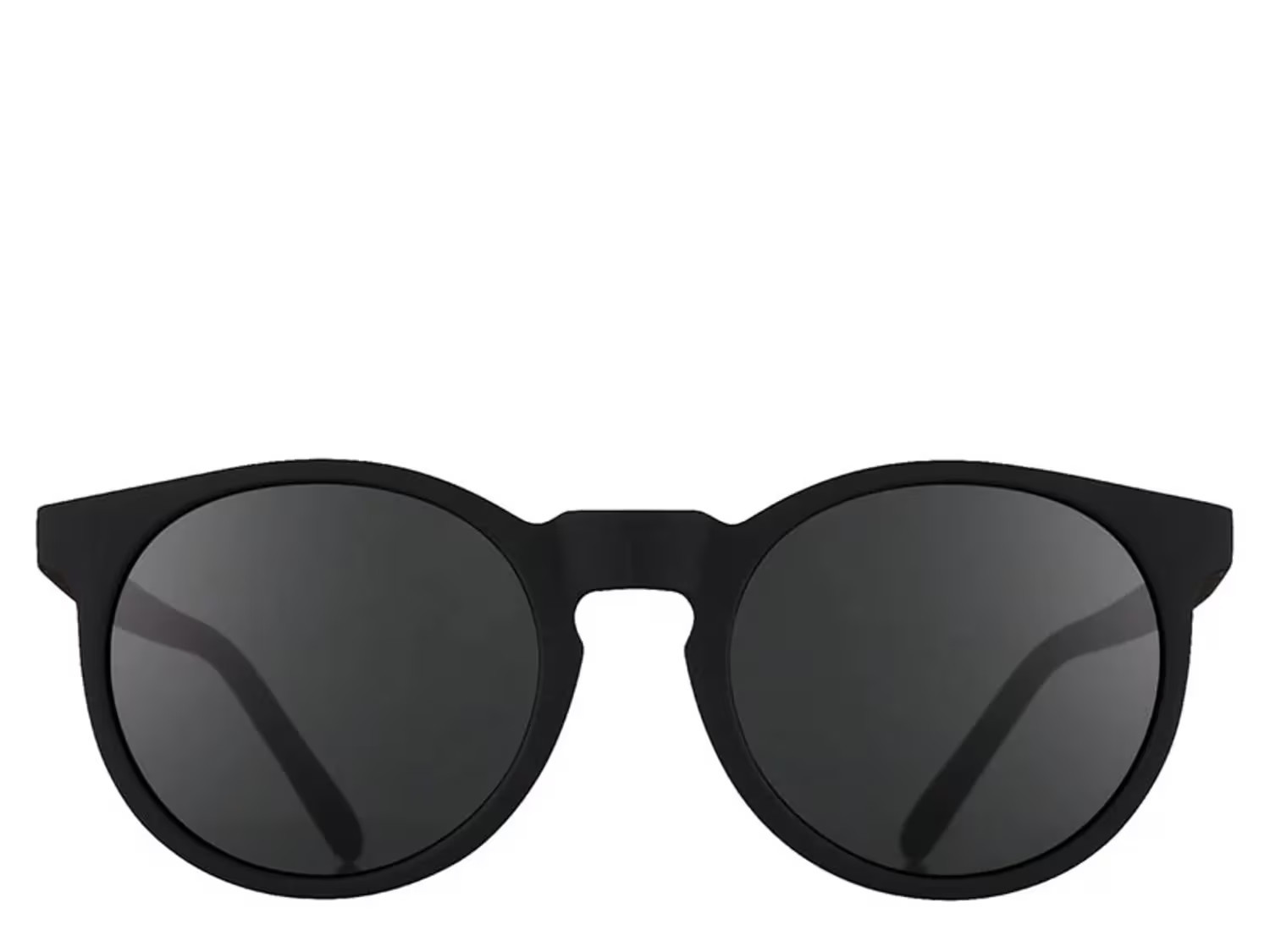 Goodr It's Not It's Obsidian Polarized Round Sunglasses | Men | Women's | Black | Size One Size | Sunglasses | DSW
