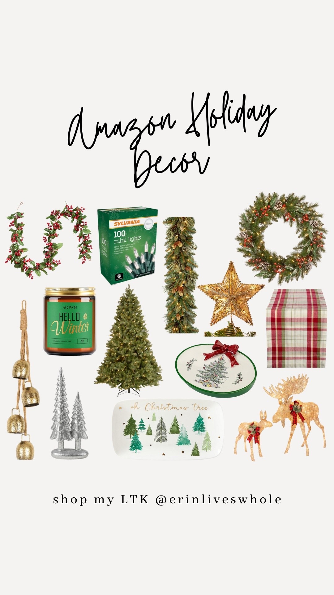 Amazon Holiday Decor @amazon #ad #founditonamazon #WinterFavorites2025

#LTKSeasonal #LTKHoliday #LTKHome