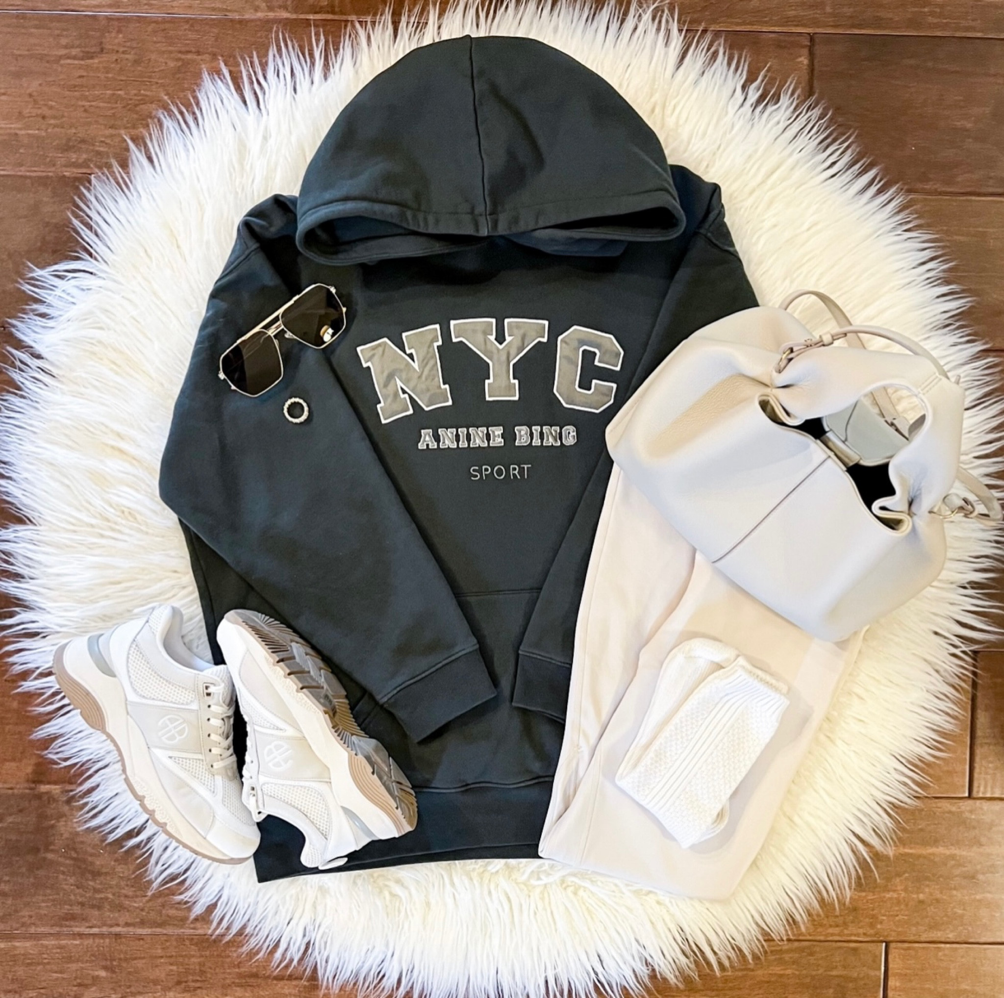 Can’t say enough about the quality of this Anine Bing hoodie. It is so substantial and easily elevates a casual look. 

Casual style l Anine Bing Hoodie l Anine Bing Sweatshirt l NYC l Athleisure l Anine Bing Vincent Hoodie l Dad shoes l Dad sneakers l Anine Bing sneakers l Anine Bing Dina Sneakers l Lulu l Lululemon l Lululemon Align leggings

#LTKstyletip #LTKshoecrush #LTKfit