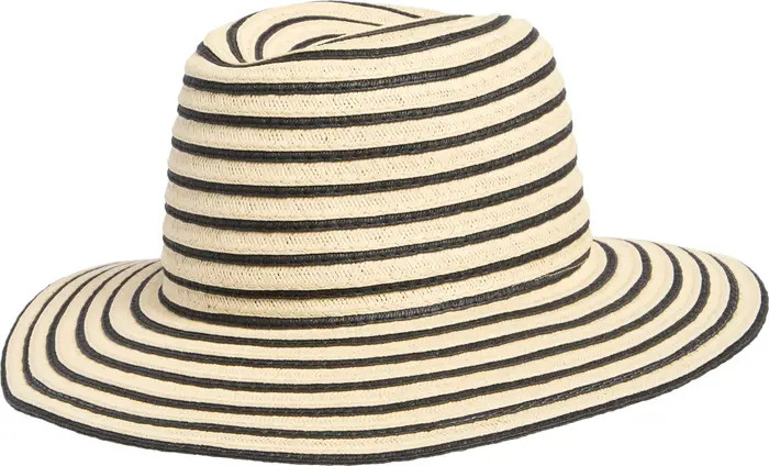 Nordstrom Stripe Packable Panama Hat | Nordstrom | Nordstrom