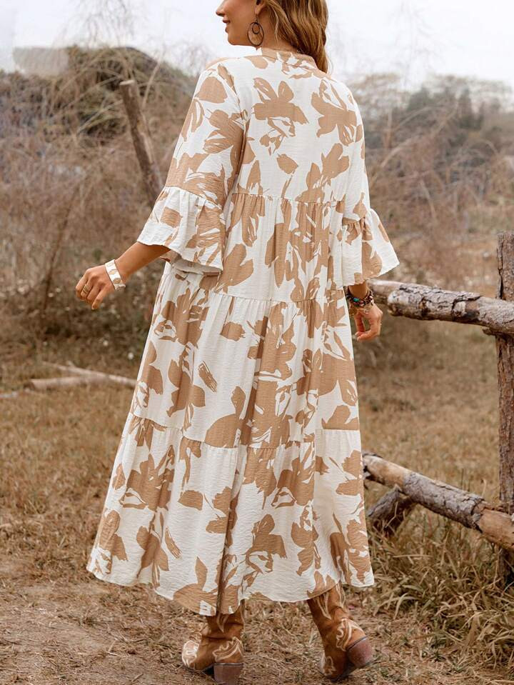 Breezaya Plus Size Women's Western Style Music Festival Old Money Casual Holiday Button Up Retro ... | SHEIN