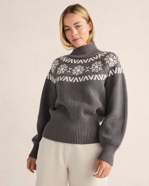 Varley Bowen Fairisle Pullover Sweater | Haven Well Within