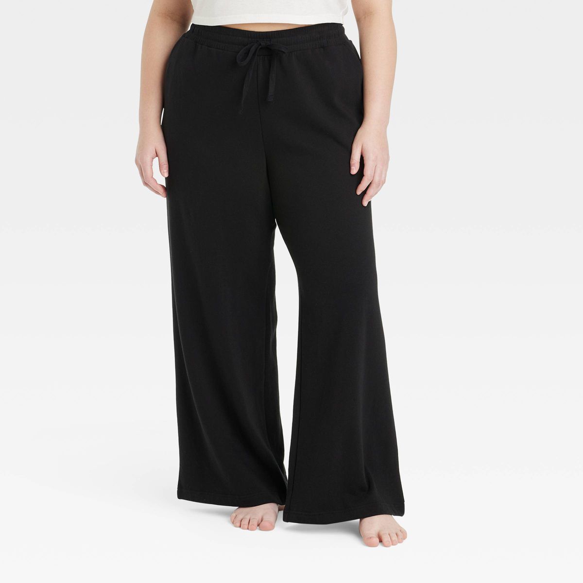 Women's Fleece Wide Leg Lounge Pants - Colsie™ | Target