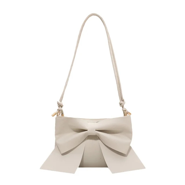 Fashion Shoulder Bag Bowknot Handbag Crossbody Purse for Women Ladies Girls | Walmart (US)