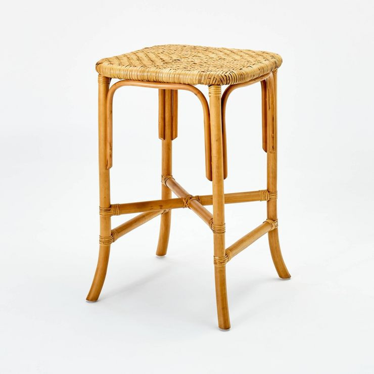 Interlaken Backless Woven Counter Height Barstool Natural - Threshold™ designed with Studio McG... | Target