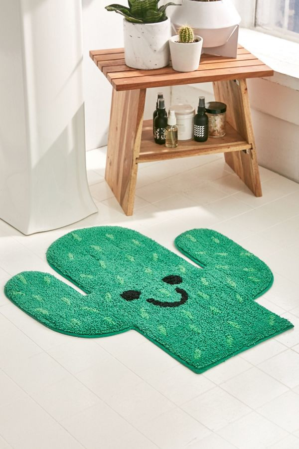 Cactus Bath Mat | Urban Outfitters (US and RoW)