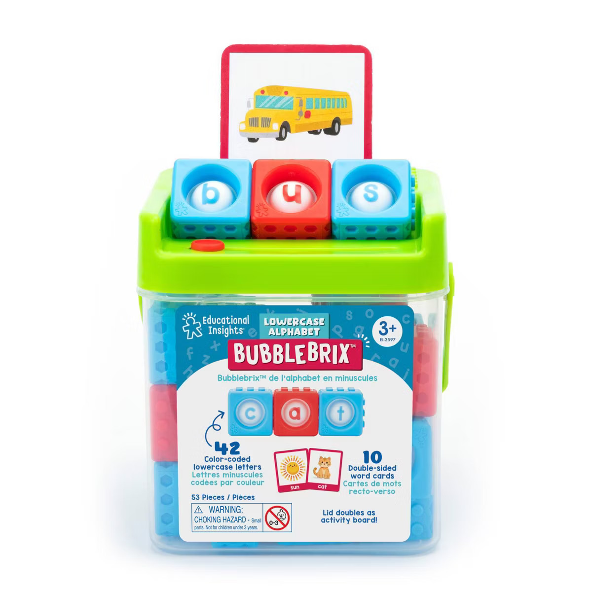 Educational Insights Lowercase Alphabet Bubblebrix, Teacher Supplies | Target