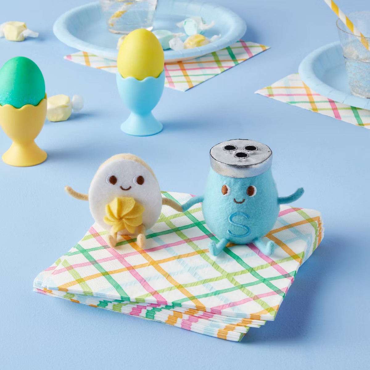 Felt Egg and Salt Duo Easter Figurine - Spritz™ | Target