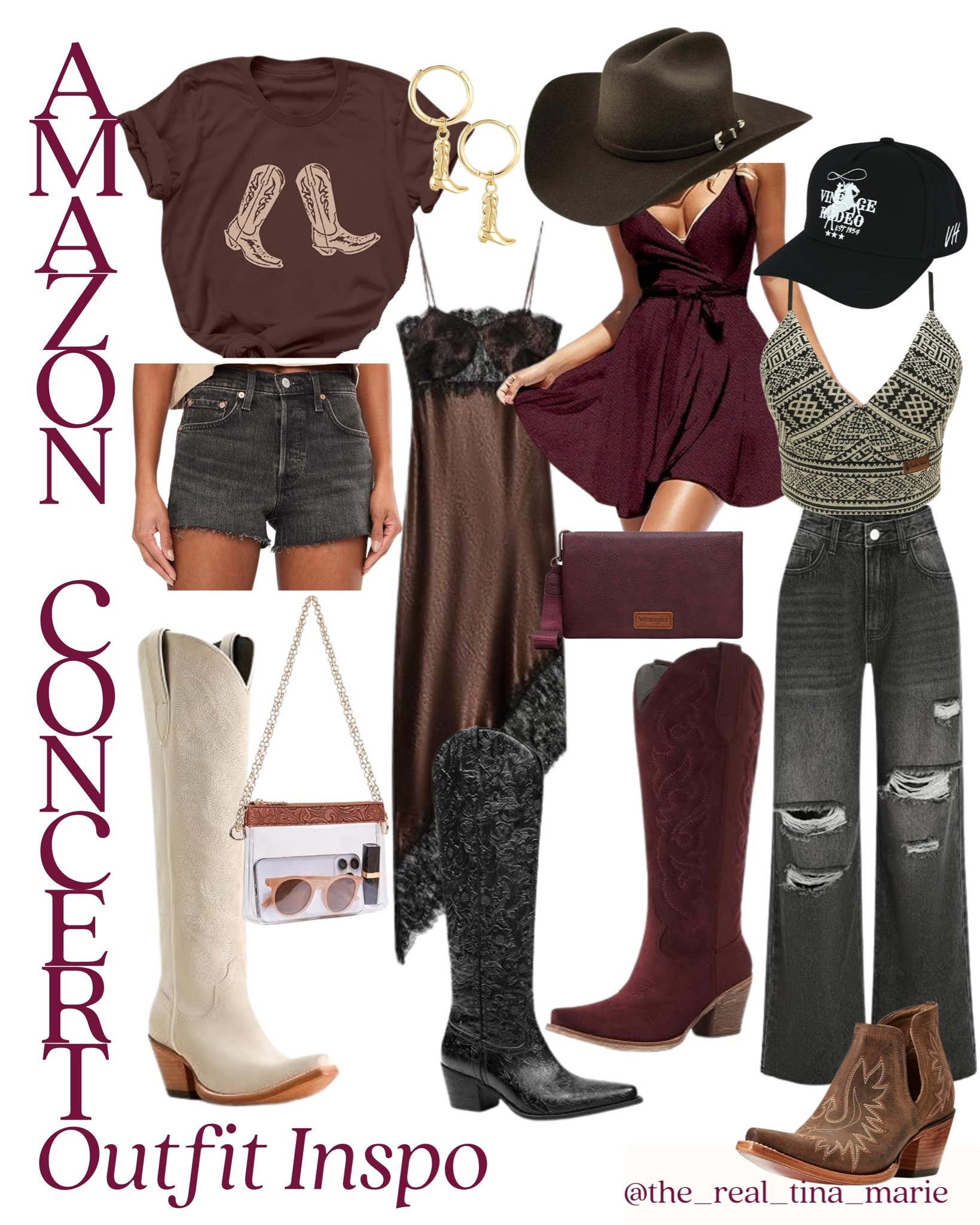 More Country Concert & Nashville Outfit Options from Amazon 🤎
Get a 🔗 below to find them on my LTK or checkout my storefront in bio 🖤

Like this style? Share it with a friend 💕

#OutfitInspo #ConcertOutfit #NashvilleOutfit #WesternStyle #AmazonInfluencer