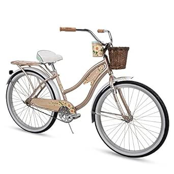 Huffy 26" Panama Jack Beach Women's Cruiser Bike, Champagne Gold | Amazon (US)