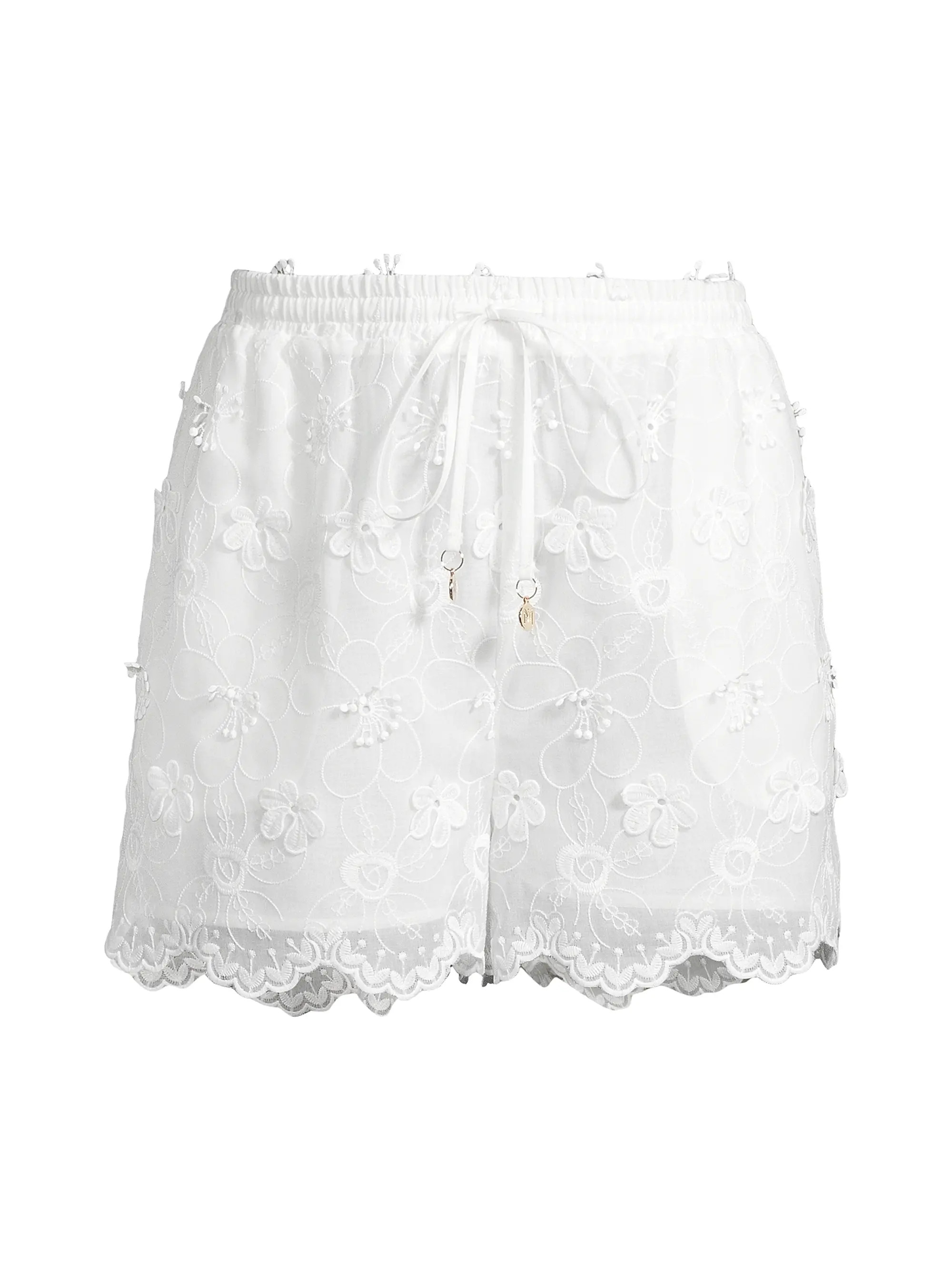 Floral Eyelet Shorts | Saks Fifth Avenue