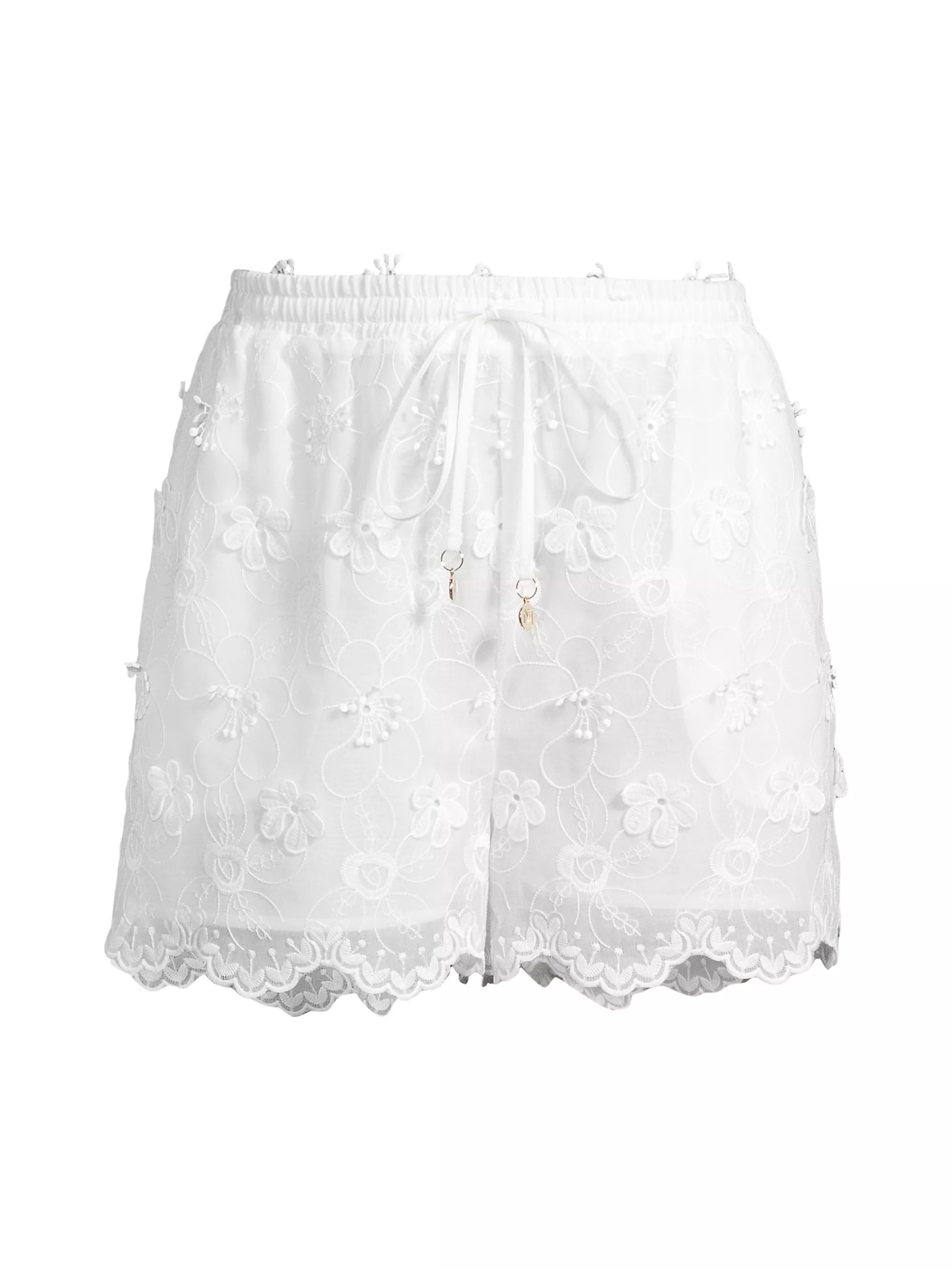 Floral Eyelet Shorts | Saks Fifth Avenue