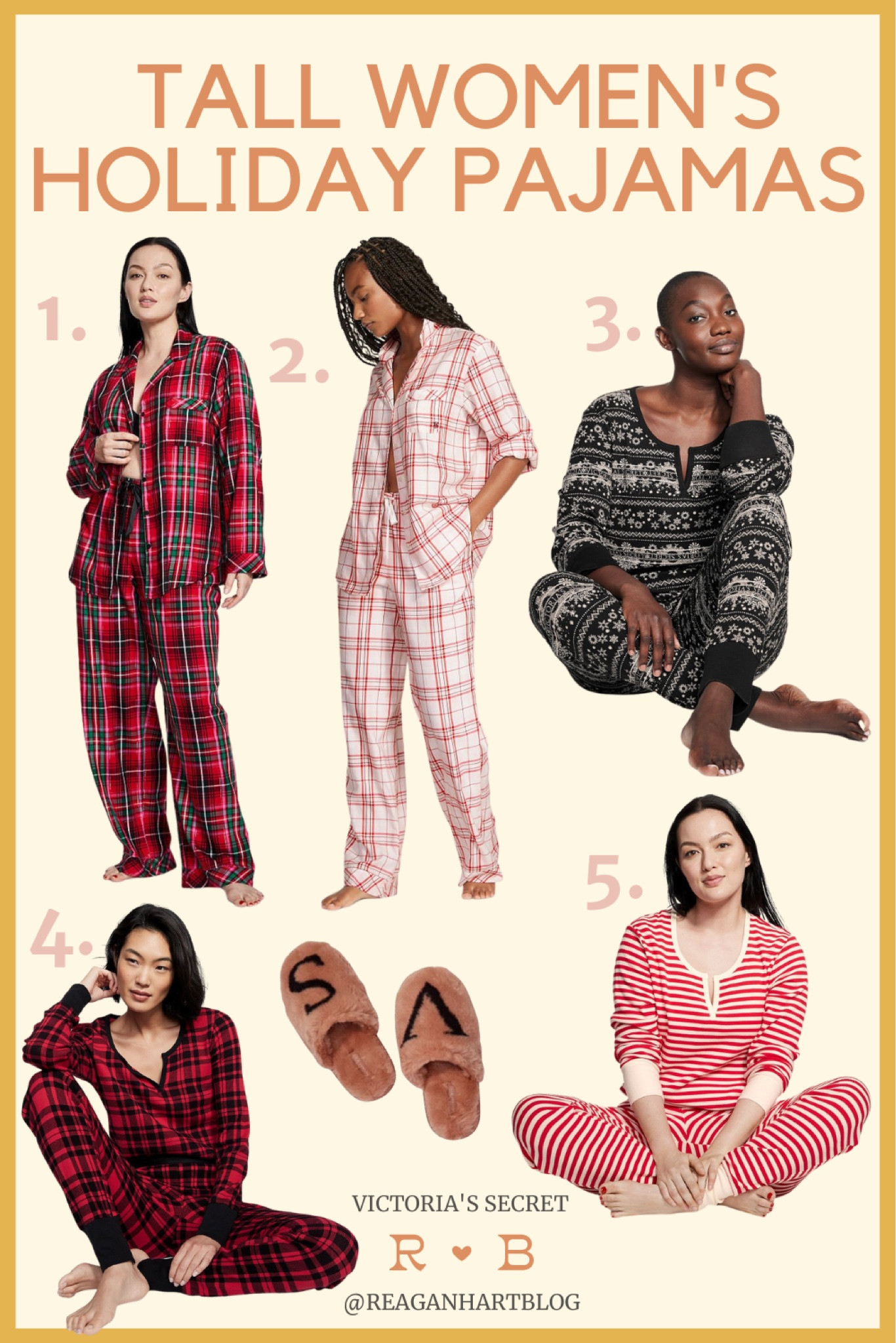 Tall Christmas Pajamas For Women! I love these VS options! 

#LTKHoliday #LTKSeasonal #LTKGiftGuide