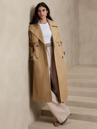 Rio Bonded Trench Coat | Banana Republic (US)