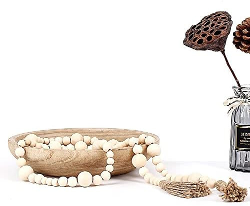 Paulownia Wooden Dough Tray Handcrafted Wooden Tray For Displaying Fruits, Vegetables or Showing ... | Amazon (US)