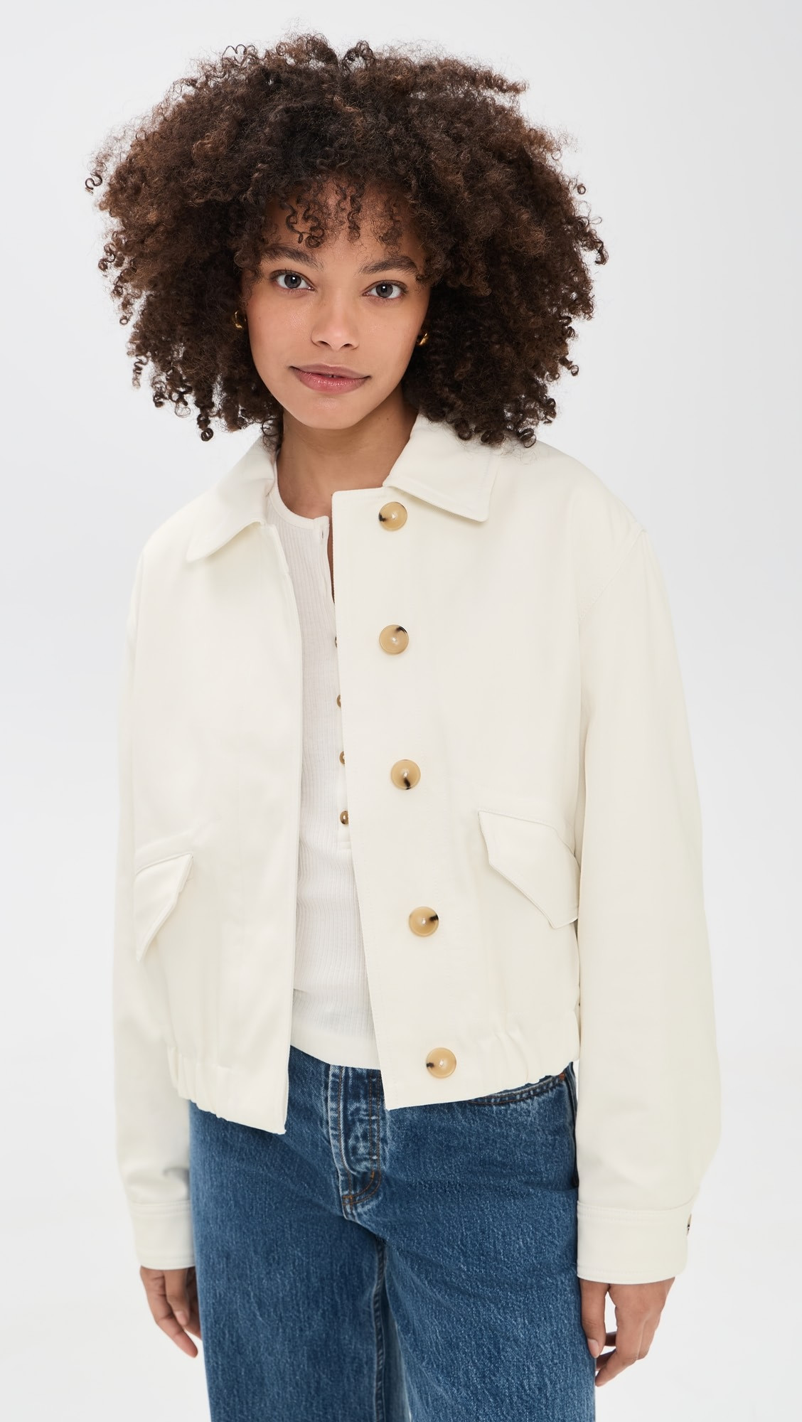 Cotton Bomber Jacket | Shopbop