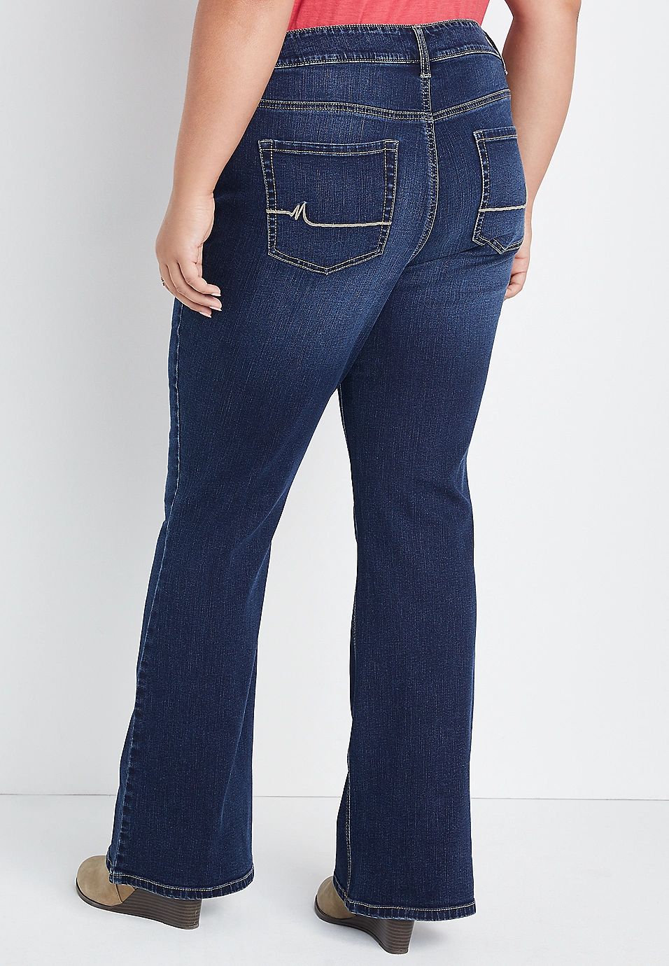 Plus Size m jeans by maurices™ Classic Flare Mid Rise Jean | Maurices