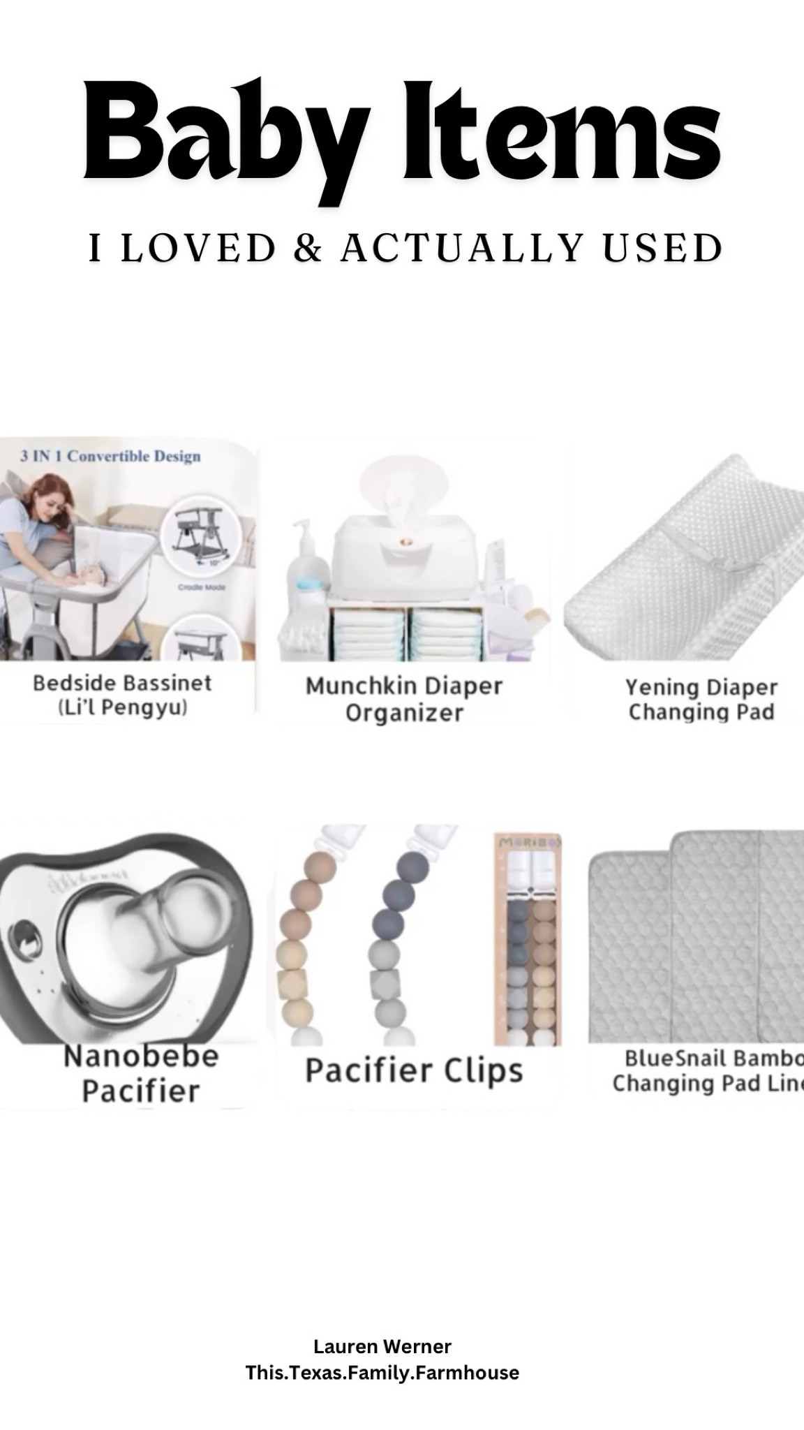 Baby Items I loved and actually used! 

#LTKFamily #LTKBump #LTKBaby