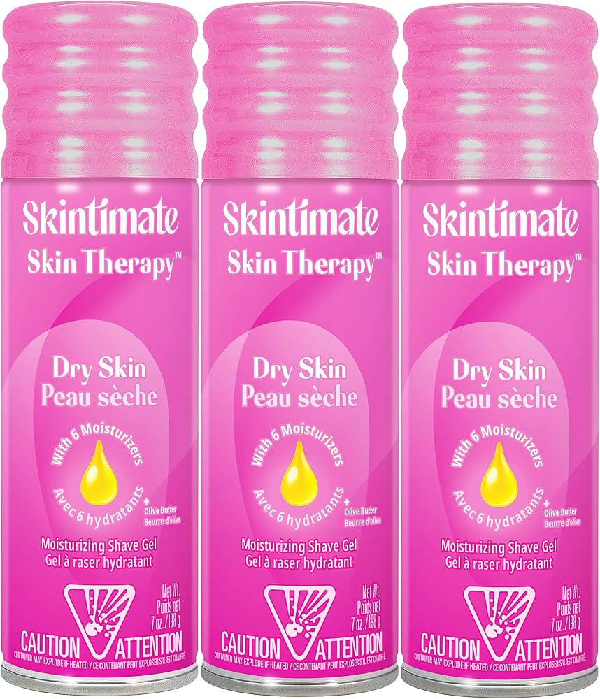 Skintimate Skin Therapy Moisturizing Shave Gel for Women Dry Skin with Lanolin and Olive Butter, ... | Amazon (US)