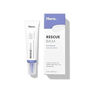Rescue Balm Post-Blemish Recovery Cream from Hero Cosmetics - Intensive Nourishing and Calming fo... | Amazon (US)