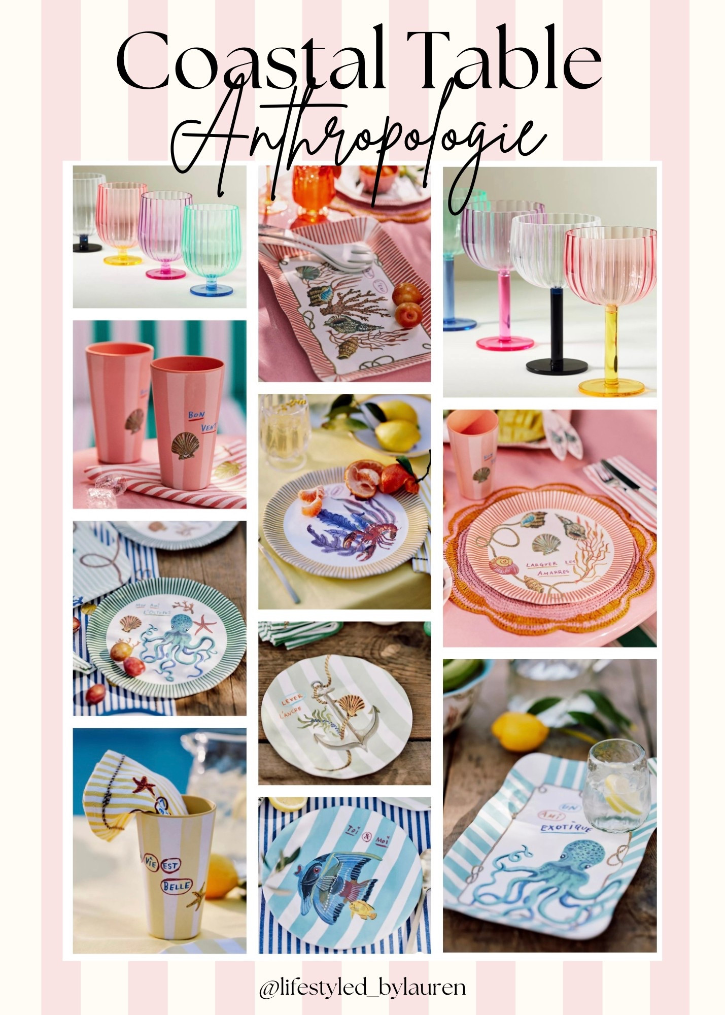 These colors!!!! Loving the stripes and coastal feel of this collection!!! Sooo good!! Just a touch here and there is perfect to bring Summer into your home! 🐚🪸

#LTKHome #LTKSeasonal