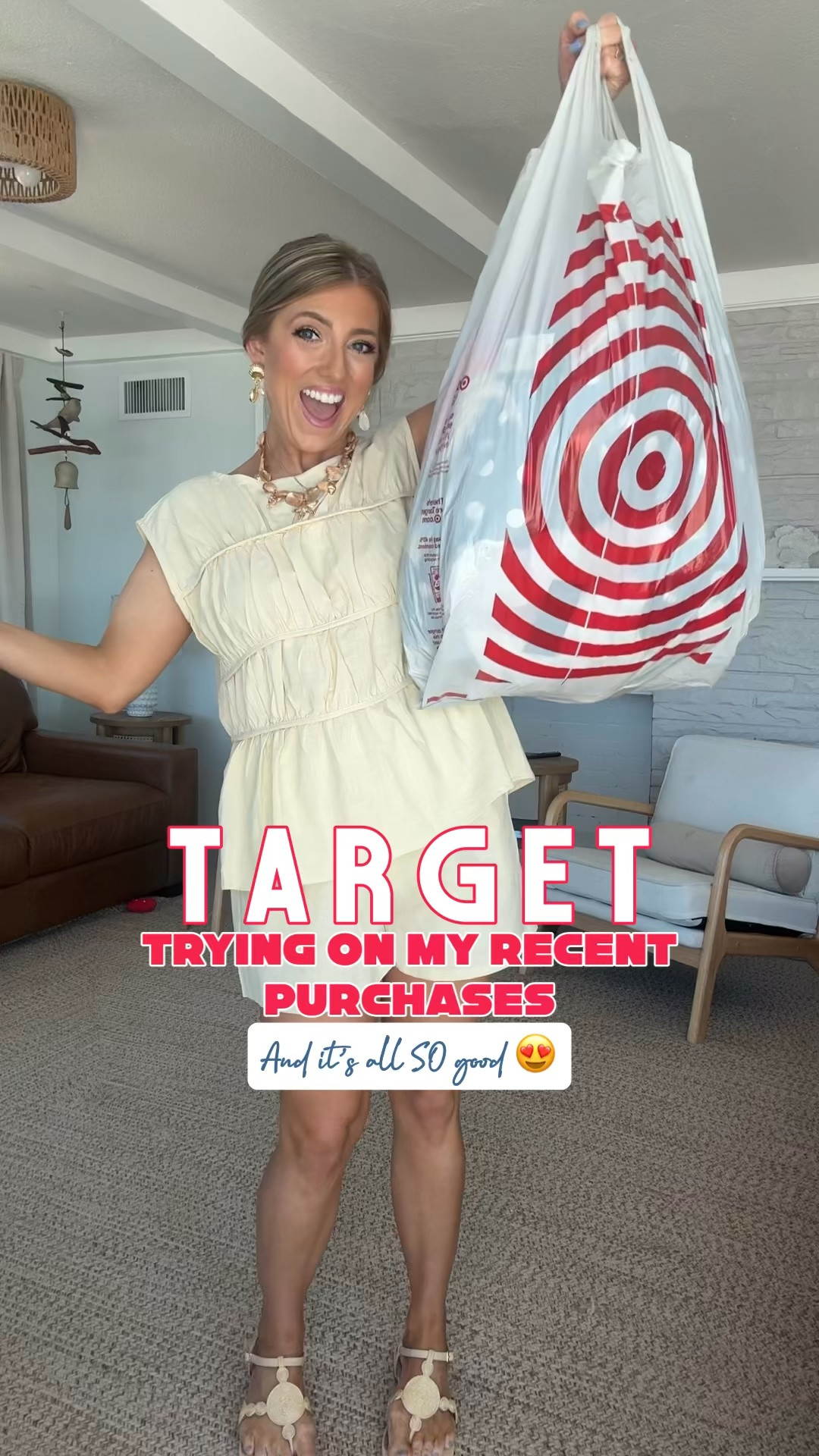 Target style has been SO good lately 😍🇺🇸 Trying on my recent Target order and honestly… I wanted to keep every single piece. From the cutest Americana sweaters and patriotic looks to easy summer dresses, denim overalls, crochet tanks, gingham shorts and lightweight tops — these are the kind of affordable Target finds that look way more expensive than they are 👏🏼❤️💙

So many perfect pieces for Memorial Day weekend, 4th of July outfits, summer vacations, casual everyday outfits, cookouts, beach trips and all the summer plans ahead ☀️ The mix-and-match options are endless and everything is giving effortless cute + comfy.

Wearing my usual size XS/S in most pieces and everything fits TTS! Linking all my favorites because these Target new arrivals are too good not to share 🤍

#TargetStyle #TargetFinds #TargetFashion #TargetNewArrivals #SummerStyle #AmericanaStyle #FourthOfJulyOutfits #PatrioticStyle #CasualSummerOutfits #AffordableFashion #TargetTryOn #SummerFashion #EverydayStyle #OOTD #DenimStyle #TargetHaul #VacationStyle #MomStyle #PreppyStyle #SummerOutfitIdeas

#LTKootd #LTKPetite