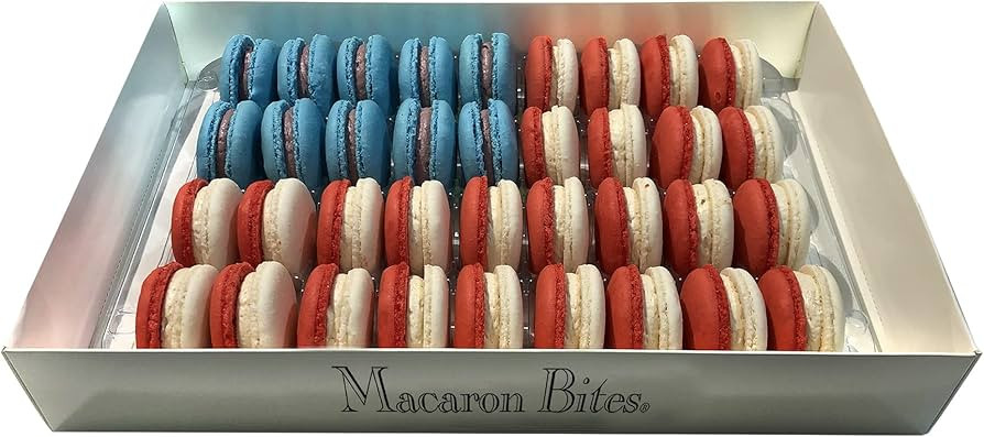 Macaron Cookies Gift Box of 36 - The American Flag | Amazon (US)