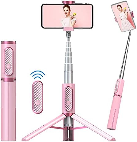 Colorlizard Bluetooth Selfie Stick Tripod,3 in 1 Selfie Stick with Wireless Remote,Foldable Mini Ext | Amazon (US)