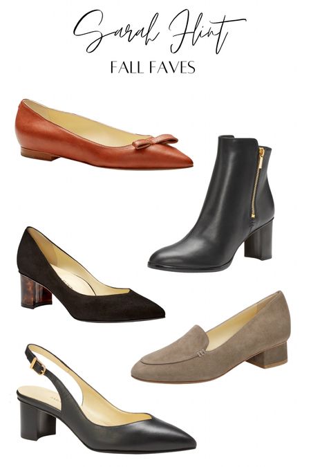 Favorite fall shoes from Sarah Flint! 

#LTKshoecrush