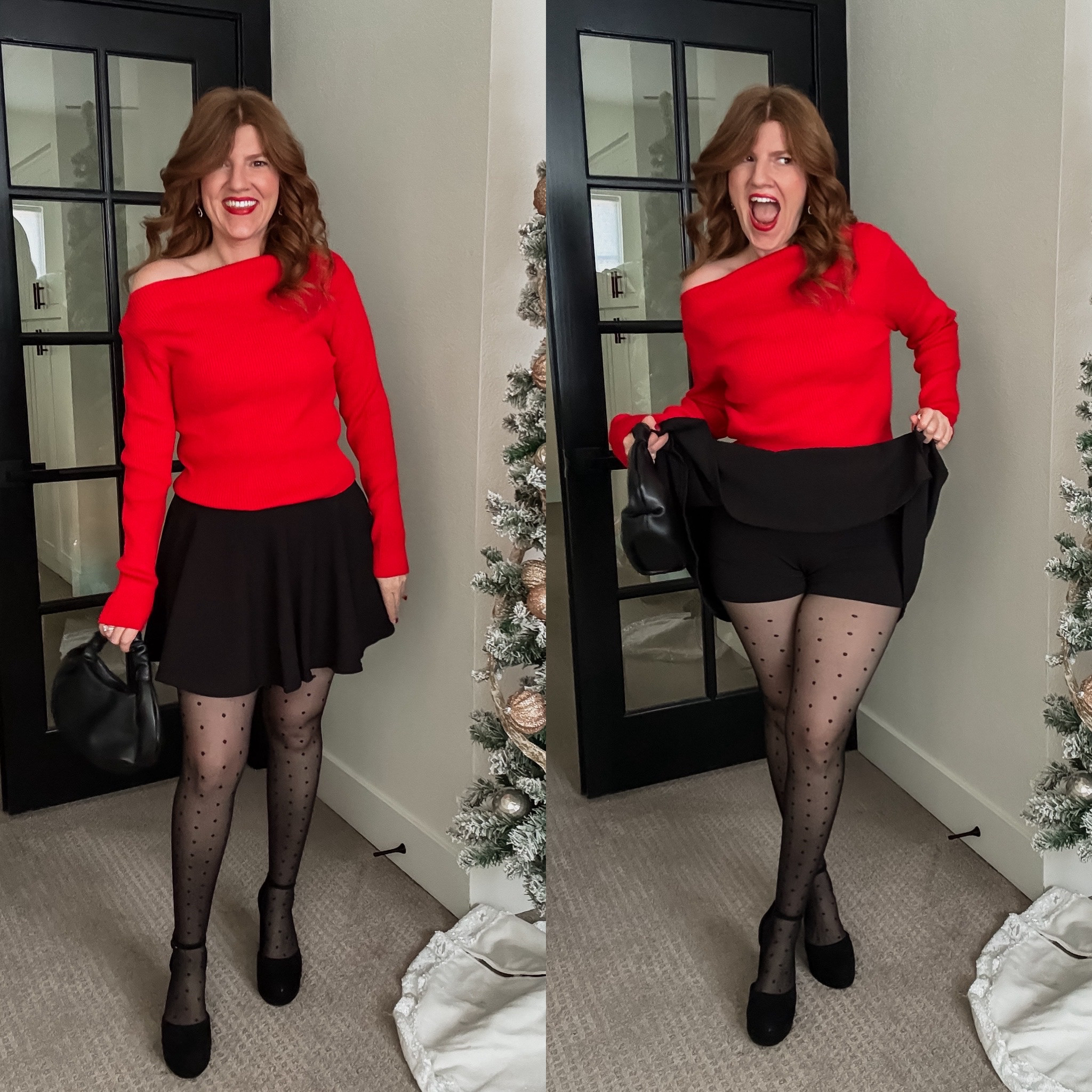 Holiday outfit from Amazon. 

#LTKFindsUnder50 #LTKHoliday #LTKPetite