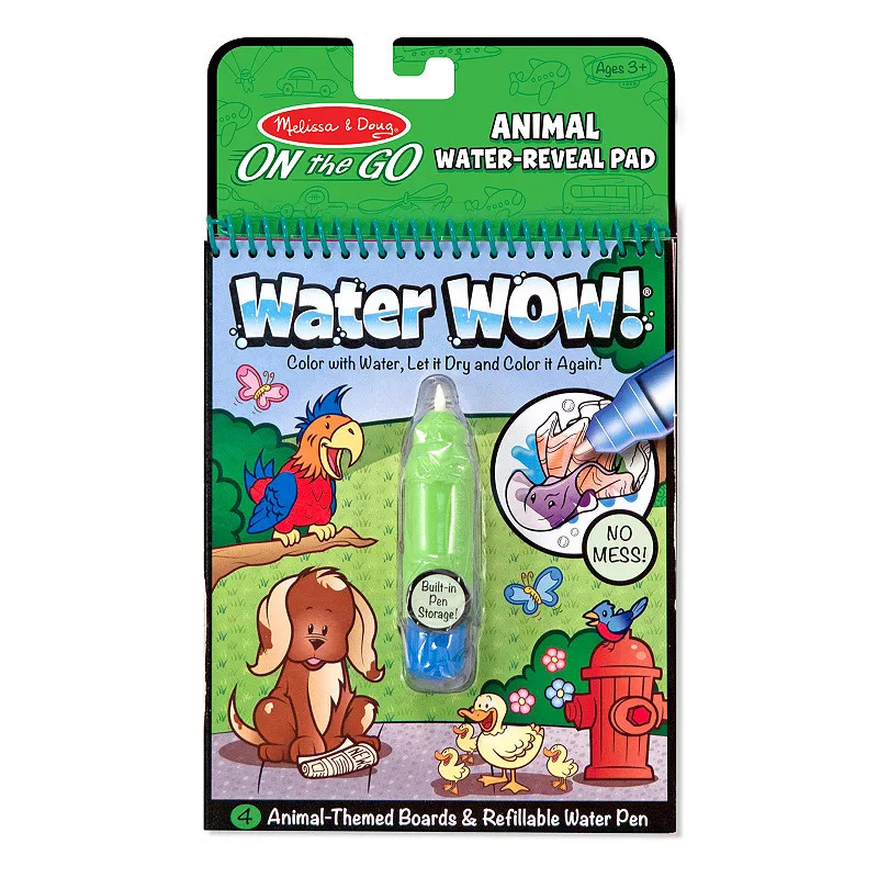 Melissa & Doug Water WOW! Animals Water Reveal Pad, Multi | Kohl's