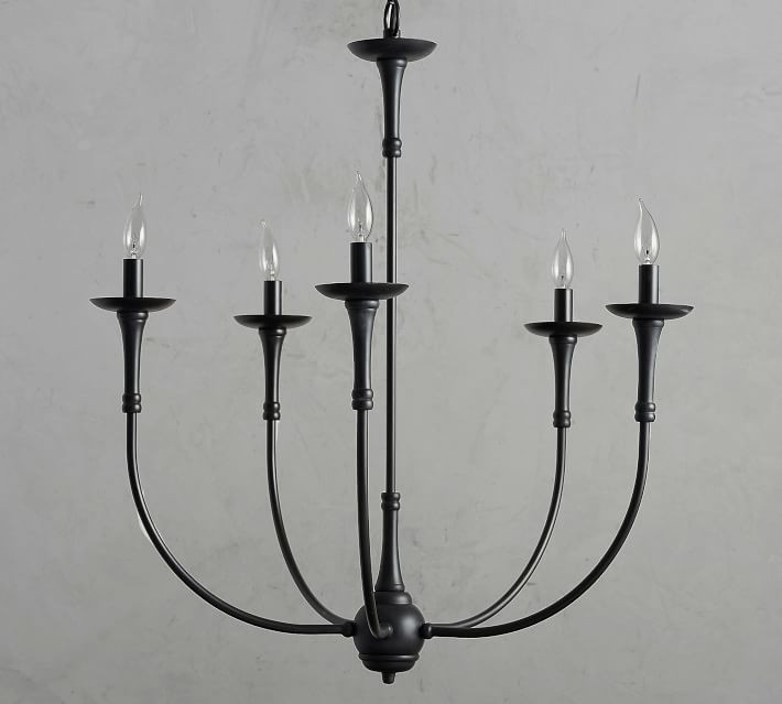 Jerome Iron Chandelier | Pottery Barn (US)