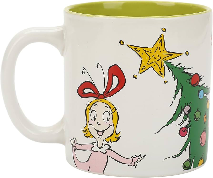 Grinch 16 Oz. Ceramic Mug With Wrap-Around Graphic | Amazon (US)