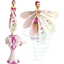 Sky Dancers Fuchsia Fantasy – The Original Flying Doll Toy – Pull String Powered, Use Indoors or Outdoors, No Batteries Required, Gift for Kids 6+ | Amazon (US)