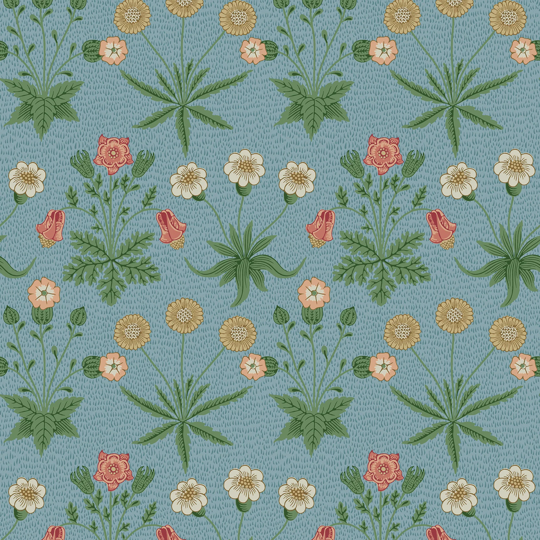 Morris&Co. Daisy Peel and Stick Wallpaper | WallPops | WallPops