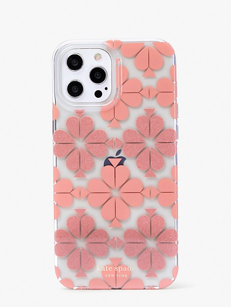 tonal spade flower iphone 13 pro max case | Kate Spade (US)