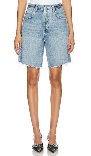 Citizens of Humanity Ayla Short in Blue. - size 33 (also in 32) | Revolve Clothing (Global)