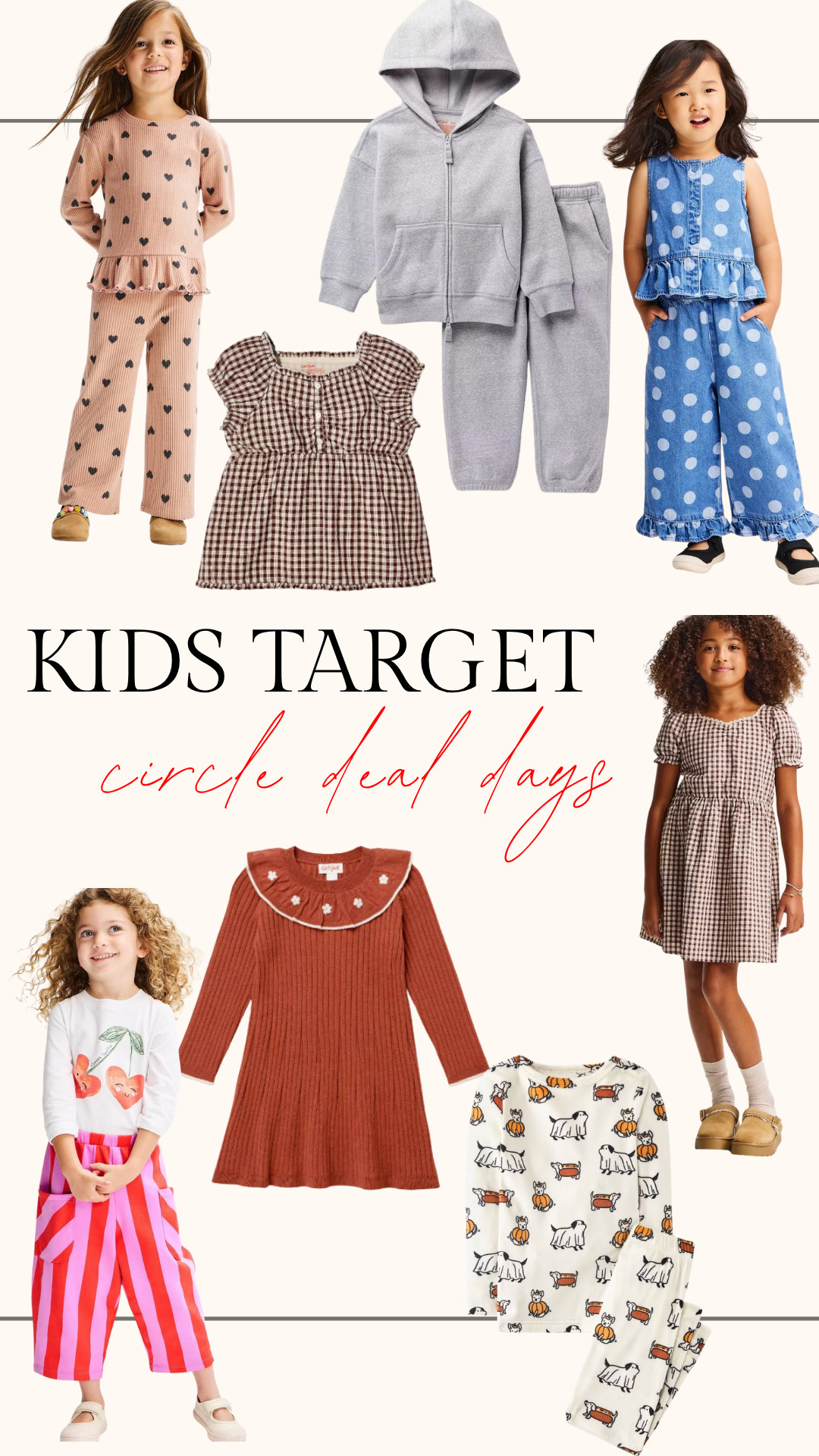 Kids Target Circle Deal Days. 
My granddaughter is a size 5T, but I love babies, toddlers, and kids clothes at Target. 

 #LTKSaleAlert

#LTKbaby #LTKkids