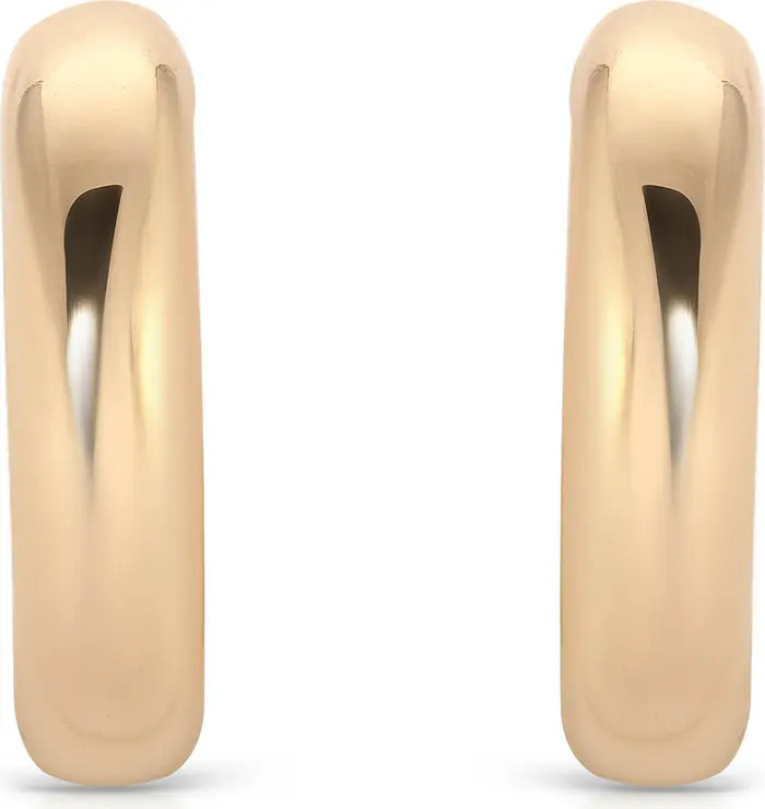 Small Thick Classic Hoop Earrings | Nordstrom