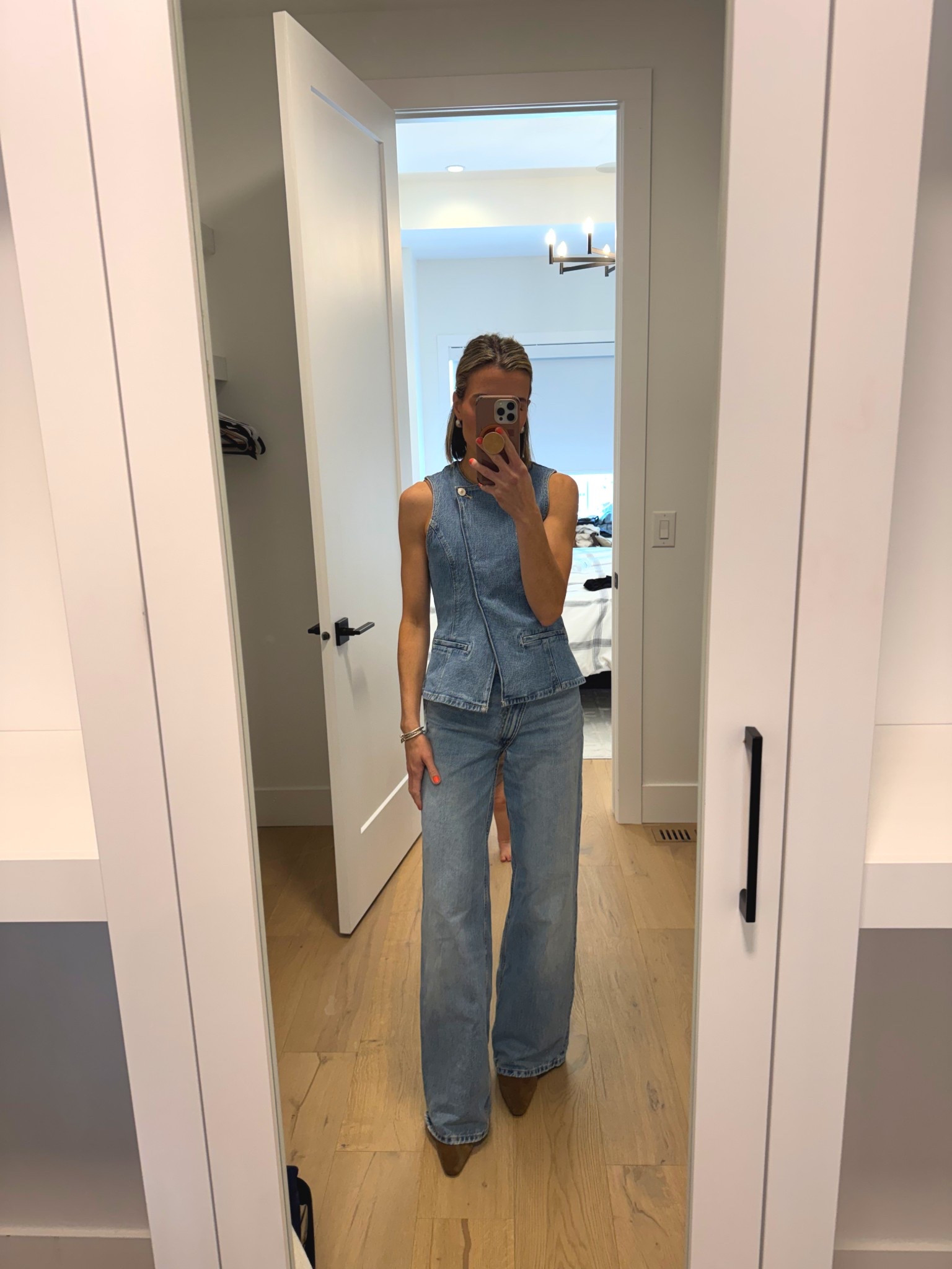 Denim look 
Vest size small 

#LTKgrwm #LTKootd