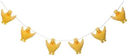 De Kulture Handmade Felt Easter Flying Chicks Garland (48 inches Long) for Easter Decoration Home... | Amazon (US)