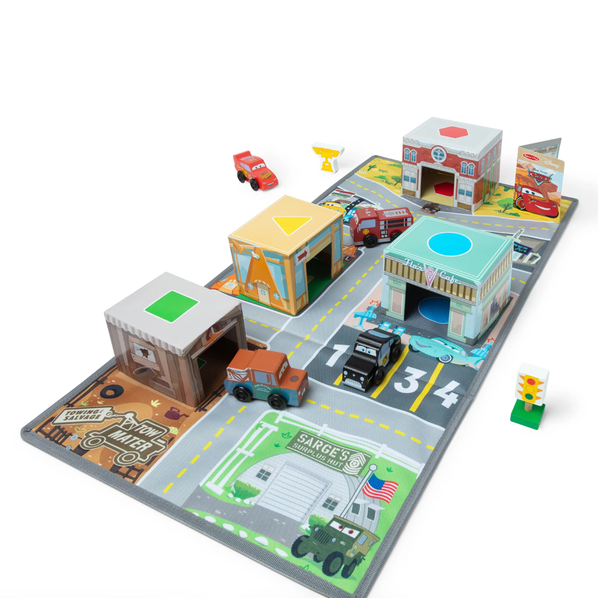Disney & Pixar's Radiator Springs Nest and Stack Play Set | Melissa and Doug