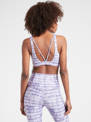 Exhale Printed Bra A&#45C | Athleta