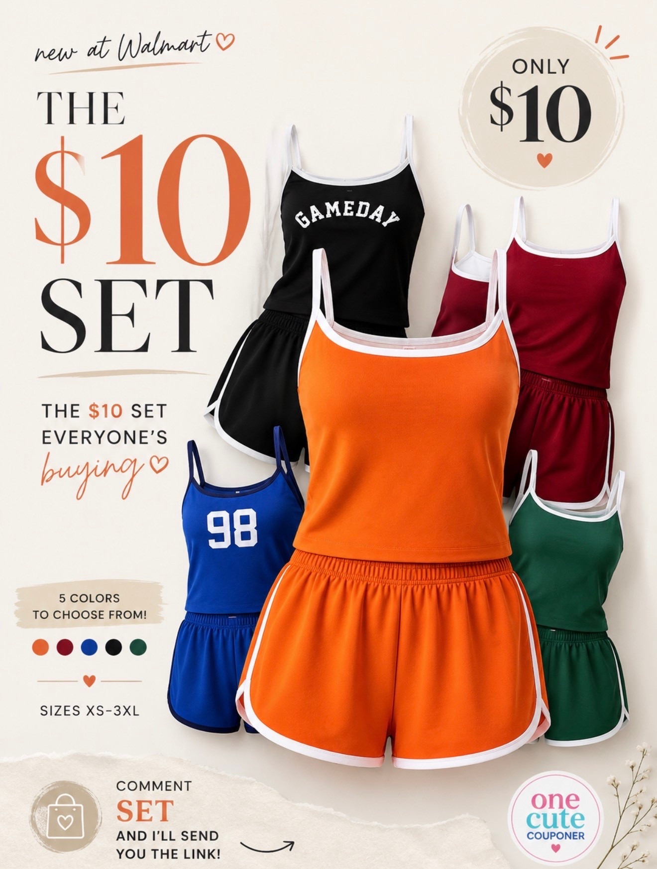 We love an affordable 2 piece set! This one is only $10! Click the image below to shop now.

#LTKSaleAlert
