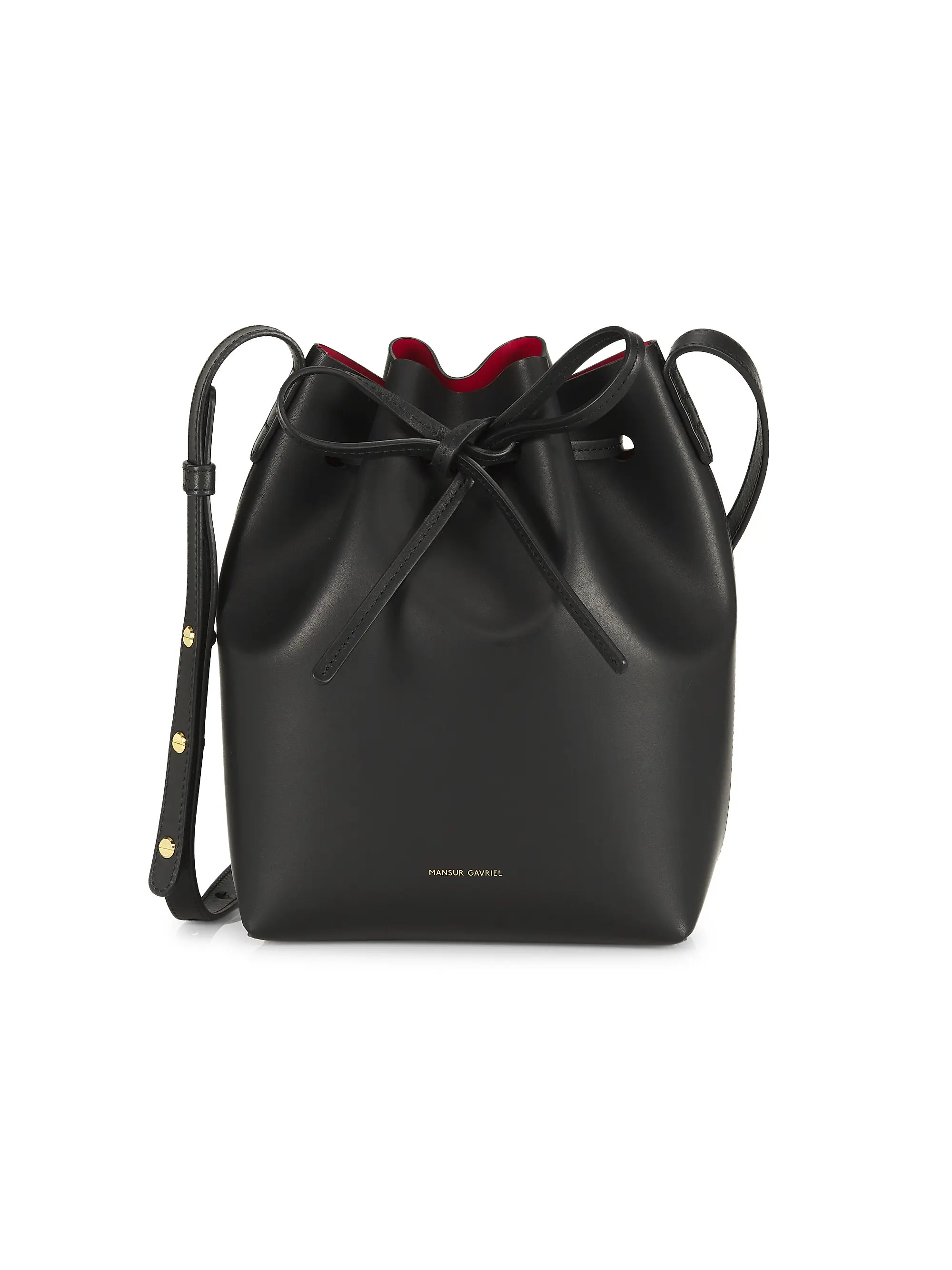 Mini Leather Bucket Bag | Saks Fifth Avenue