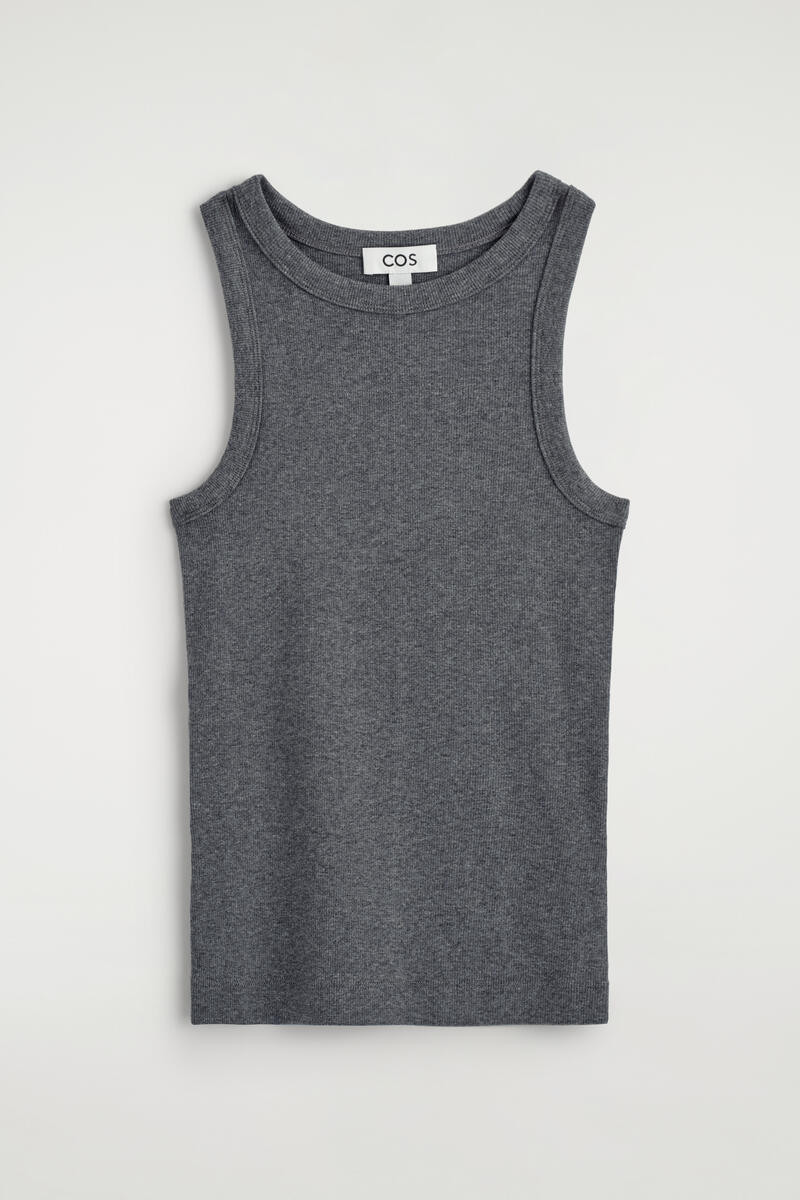 Ribbed Cotton Tank Top | COS (US)