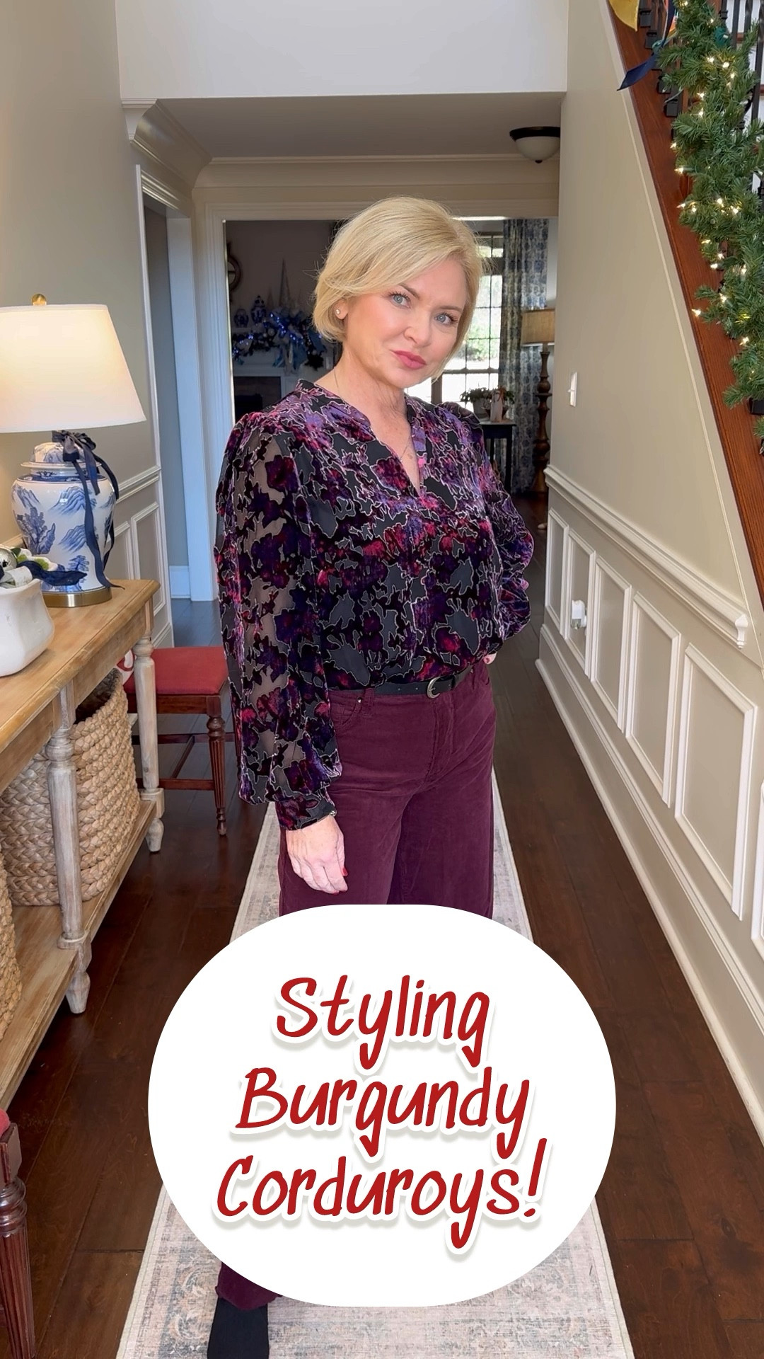 Burgundy is THE color of the season and corduroy is super on trend as well!  Here are a few looks featuring these corduroys by KUT from the Kloth. I'm
Wearing size small in the tops & blazer, size 4/27 pants. 

Corduroy
Holiday outfits
Velvet 
Blazer
Petite fashion 
Fashion over 50

#LTKOver40 #LTKHoliday #LTKWatchNow