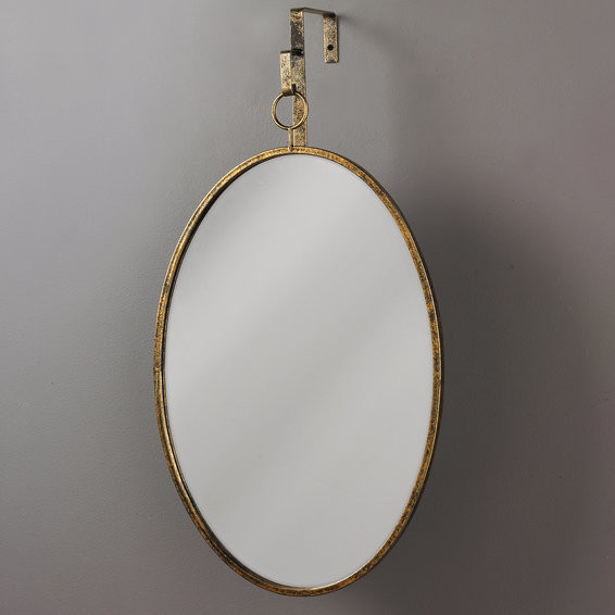 Oval Hooked Mirror | Shades of Light